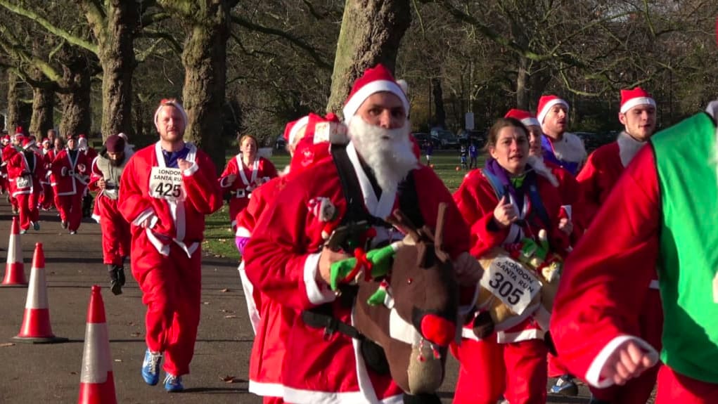 The Nice Work Richmond Park Christmas 10k & 5k - Running in London ...