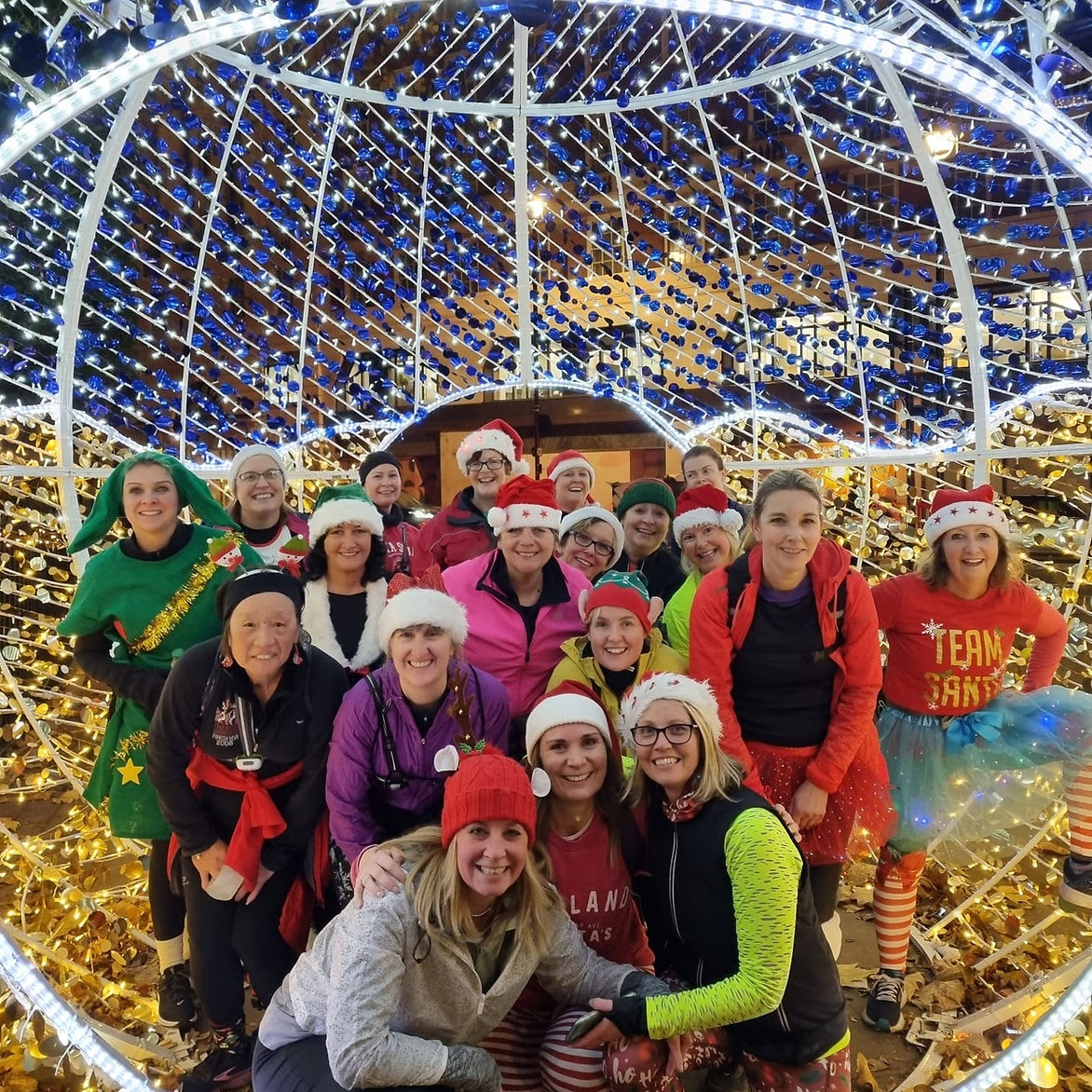 Christmas Lights Running Tour Running in London