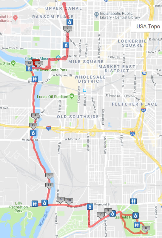 Christmas in July Half Marathon and 5K Indy Running in Indianapolis