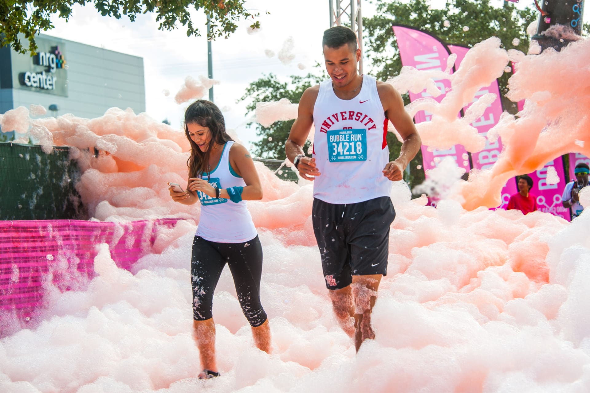 Bubble Run Pomona Running in Pomona