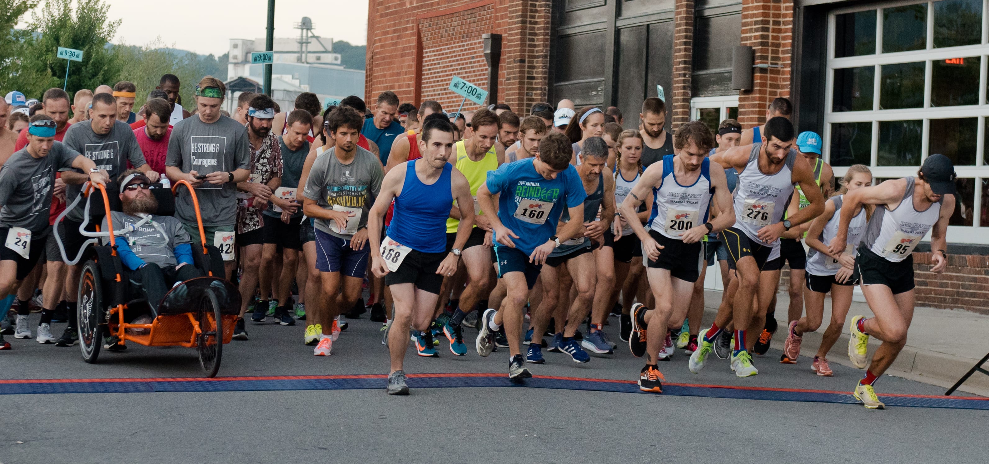 Bluegrass Half Marathon Running in Johnson City