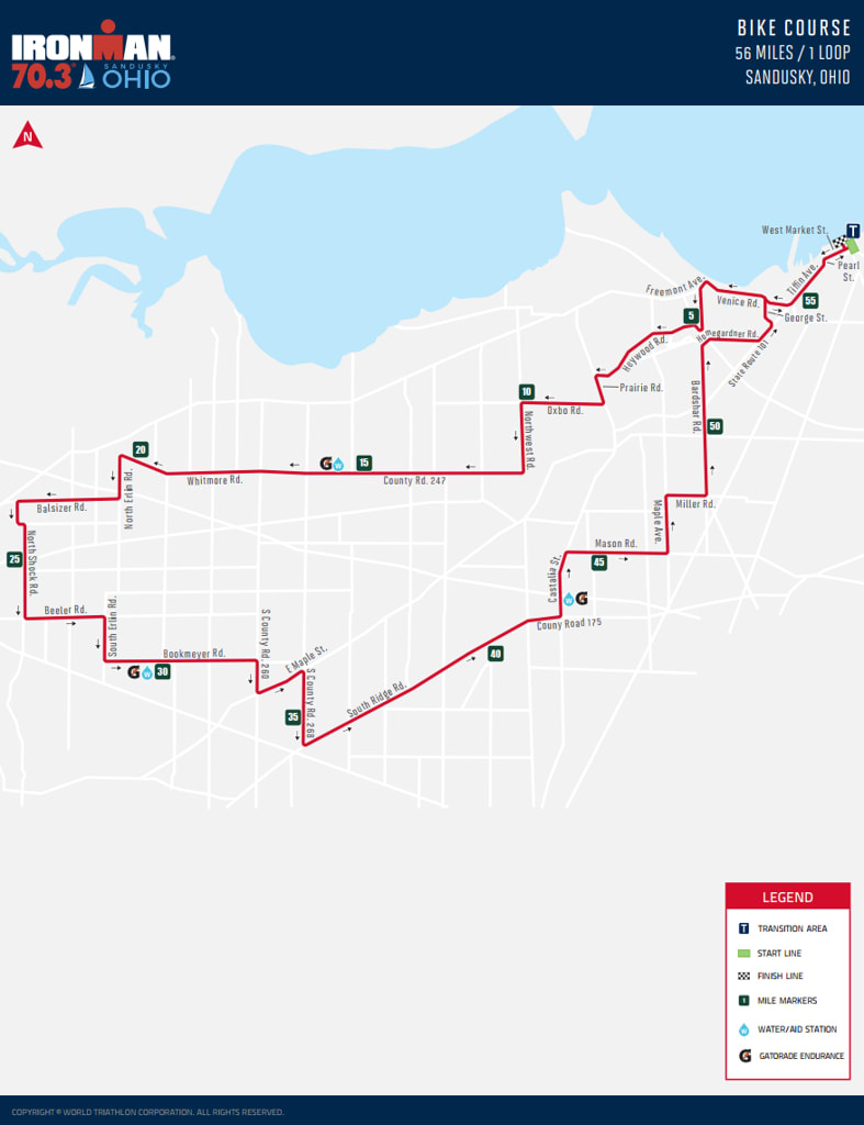 IRONMAN 70.3 Ohio 2023 Triathlon in Sandusky