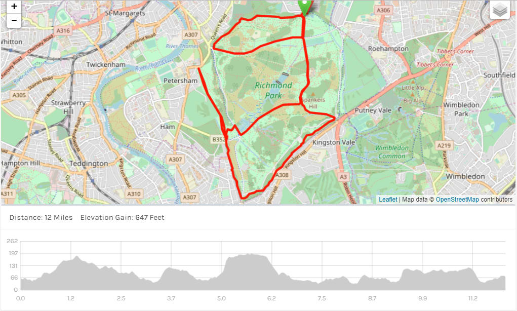 Richmond Park Marathon Running in Greater London — Let’s Do This