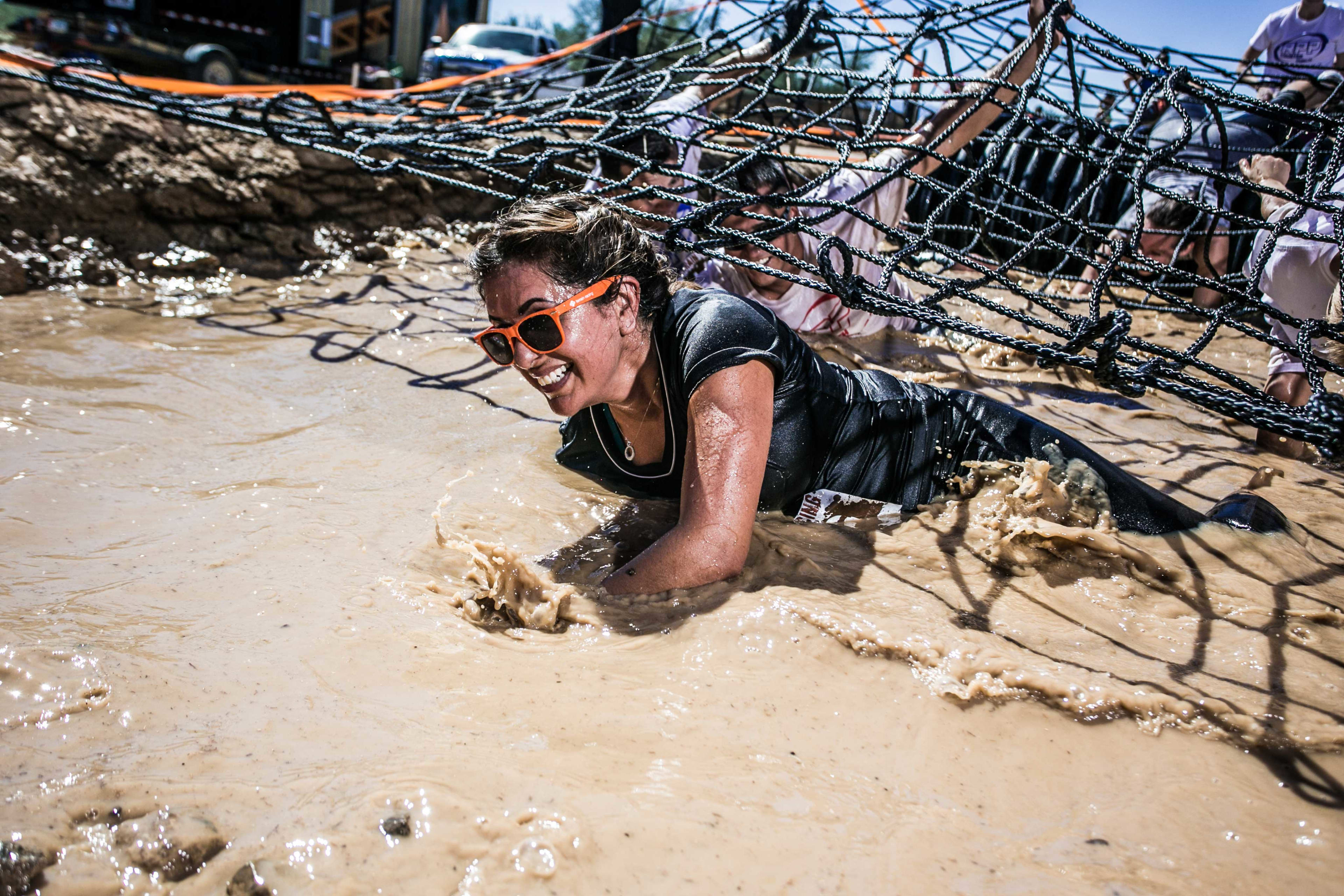 Chicago Illinois Terrain Racing Mud Run Obstacle in Joliet — Let’s Do