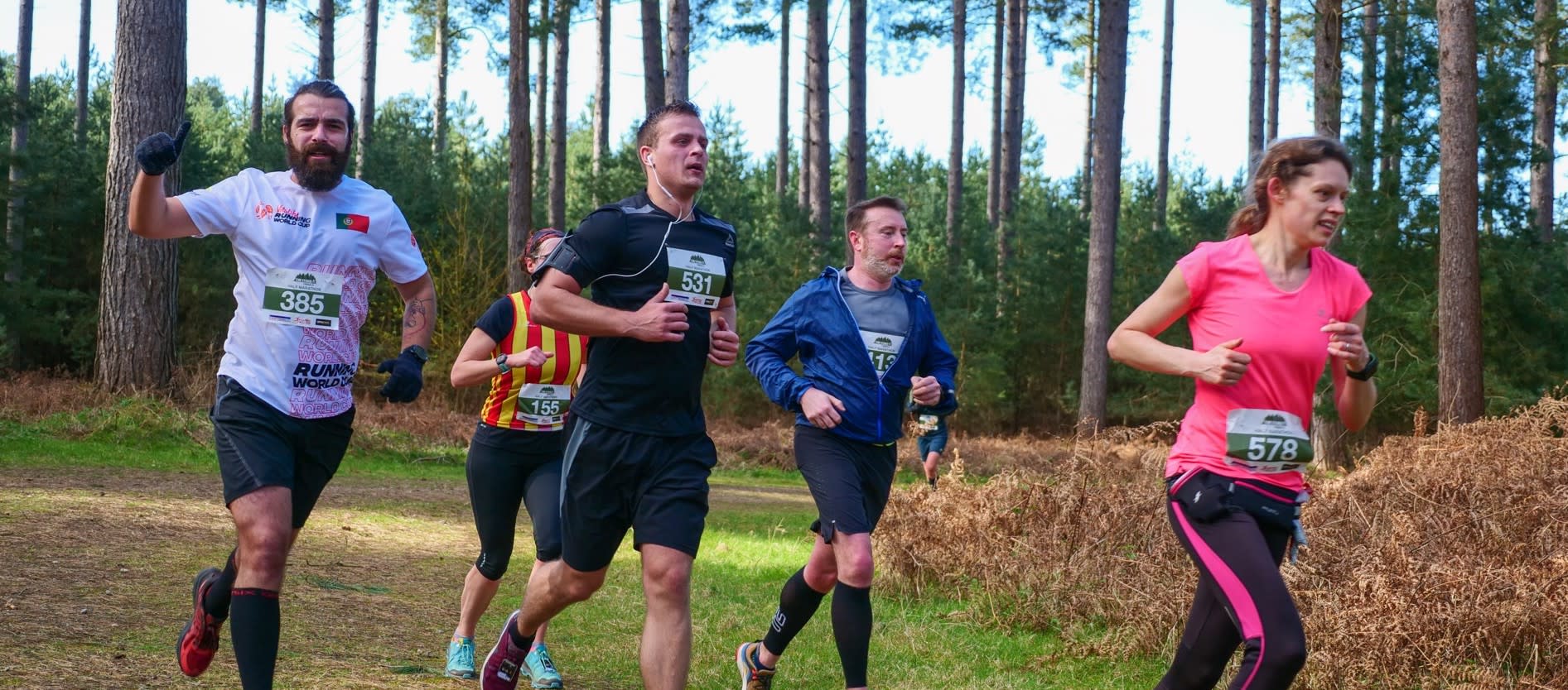 Thetford Trails Winter Series 10k & Canicross Race 1 Running in