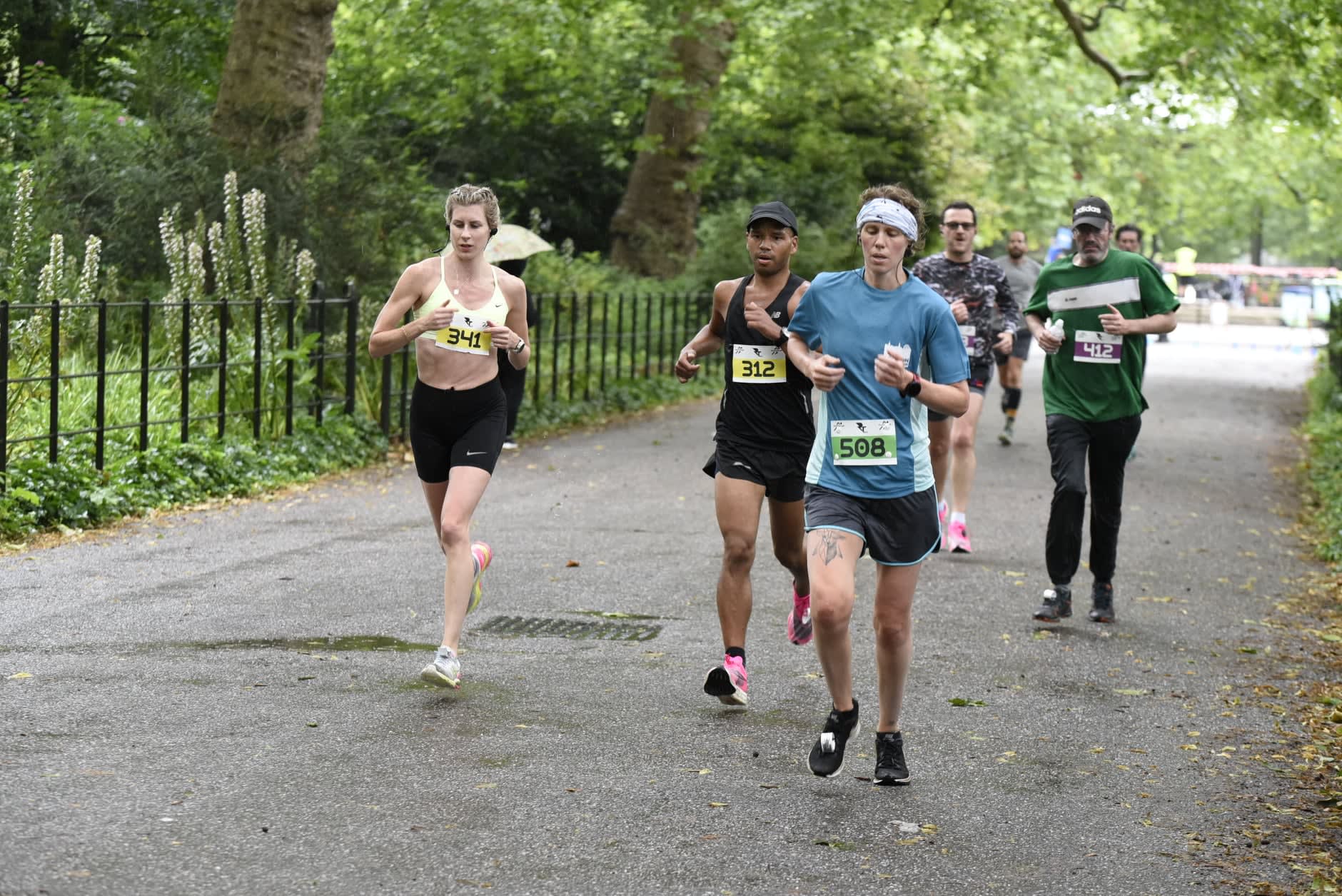 RunThrough Chase the Moon Santa Run Battersea Park 5k & 10k December