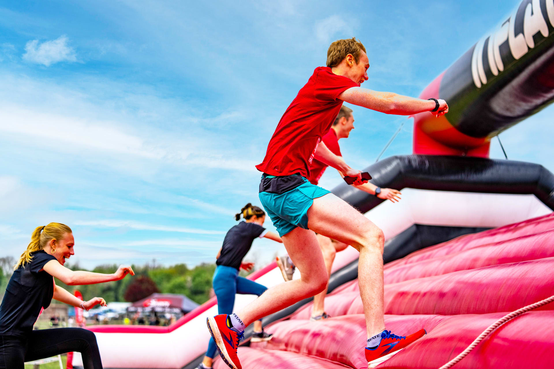 Inflatable 5k Cheshire Obstacle in Knutsford — Let’s Do This