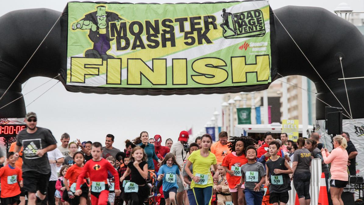 Halloween Beach Monster Dash 5K 2020 Running in Virginia Beach
