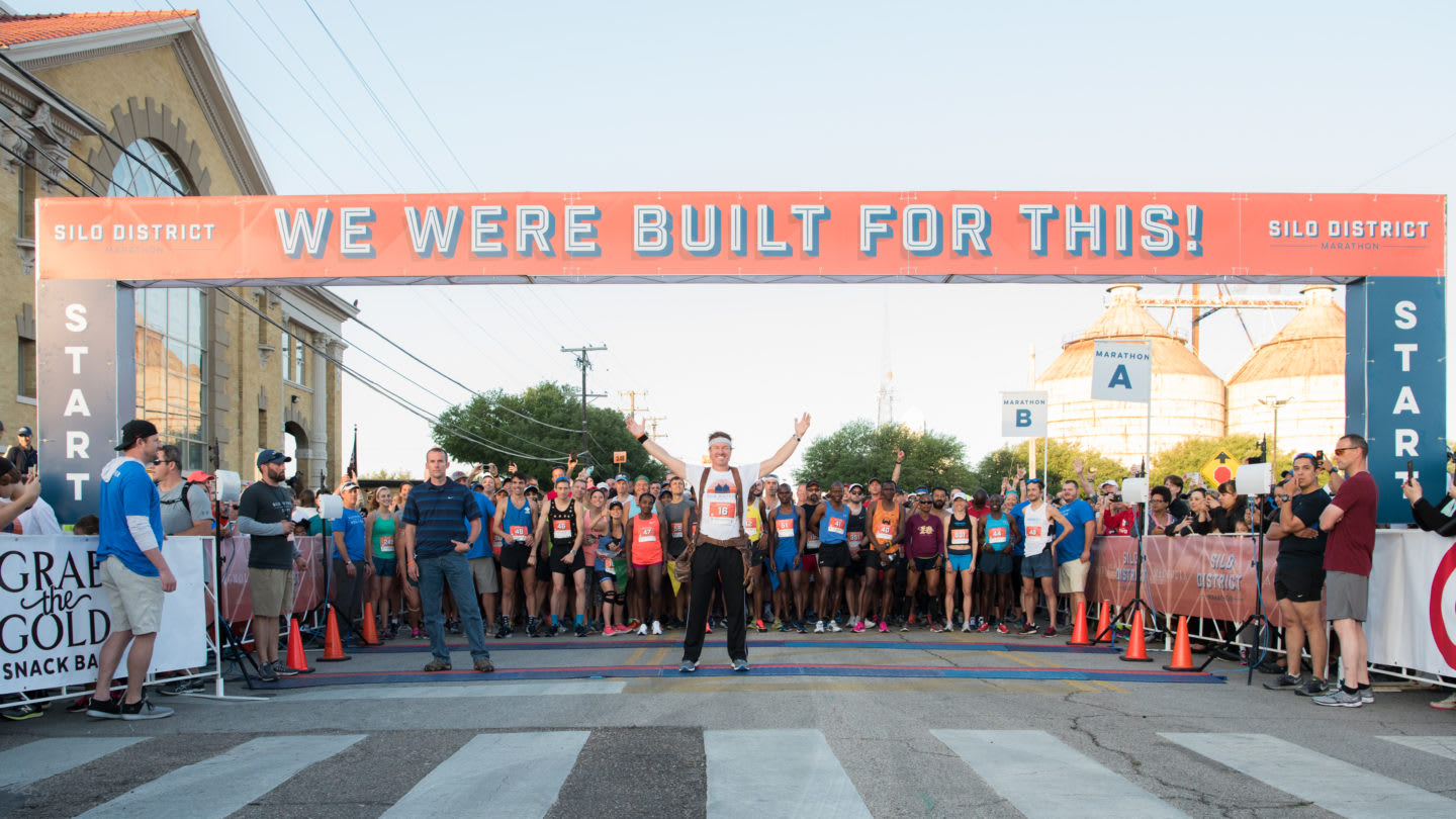 Silo District Marathon 2020 Running in Waco