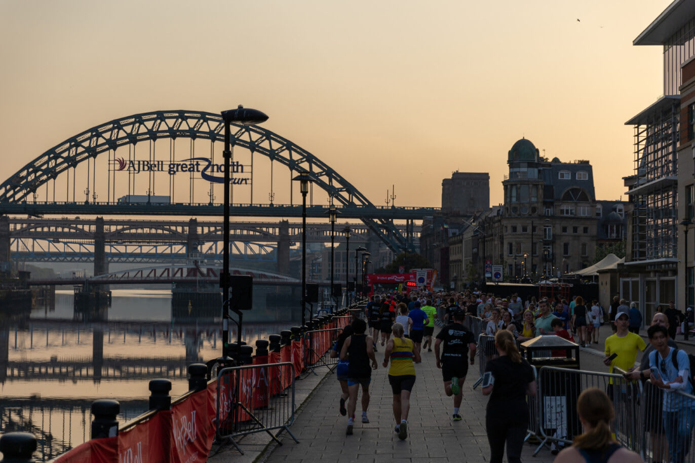 AJ Bell Great North 5k 2024 Running in Newcastle upon Tyne — Let
