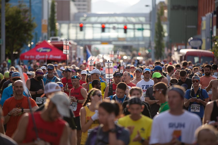 Anchorage Runfest Running in Anchorage