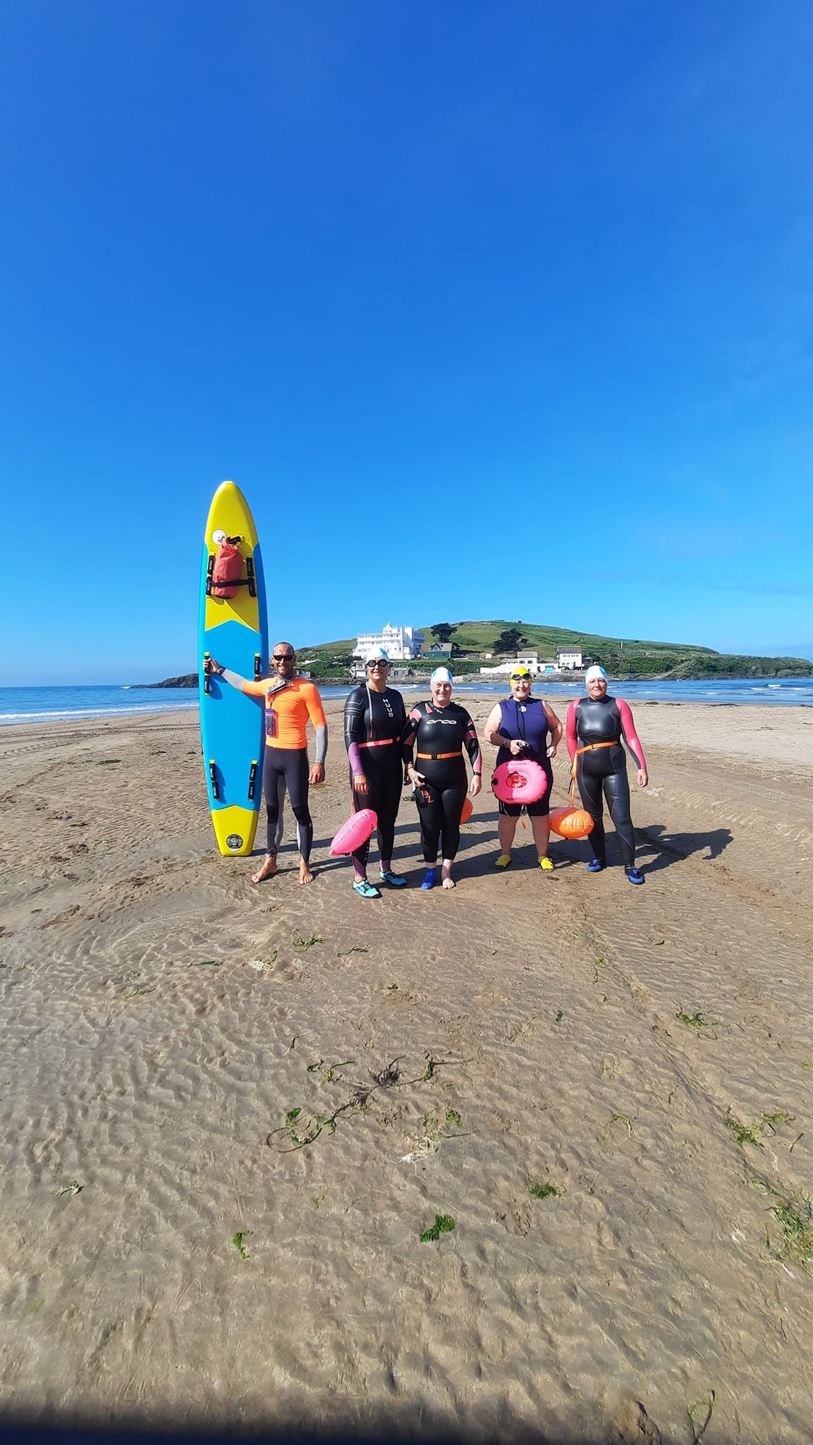 The Burgh Island Race 2024 2024 Swimming in BigburyonSea — Let’s Do