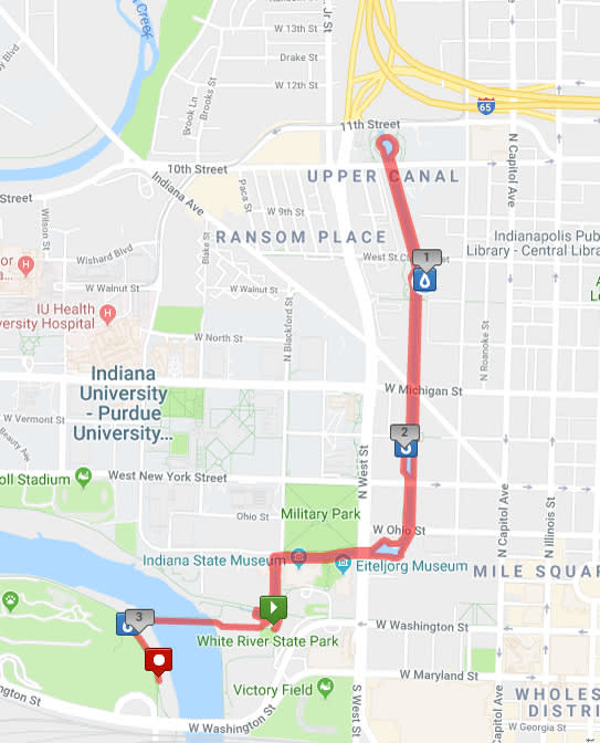 Christmas in July Half Marathon and 5K Indy Running in Indianapolis