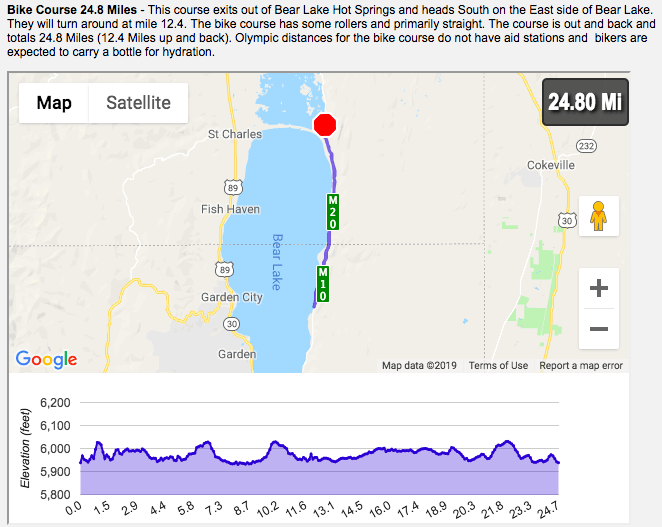 Bear Lake Brawl Triathlon in Saint Charles — Let’s Do This