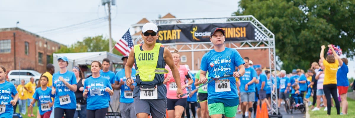 The KC Blind All-Stars Foundation  5K Run and 1 Mile Walk - 2024