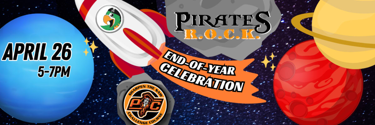 Pirates ROCK End-of-Year Celebration + Sharpen the Saw Challenge