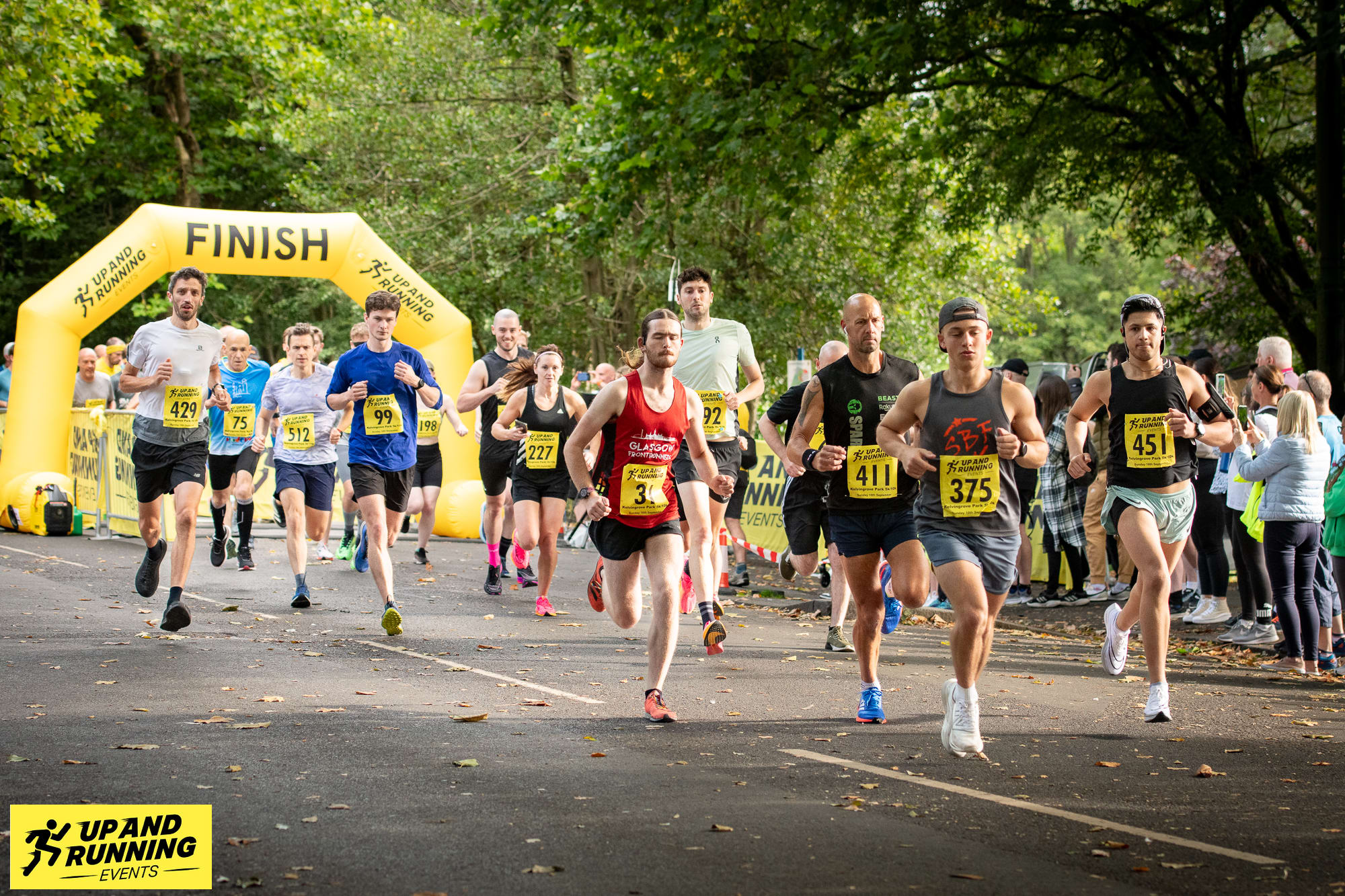 Up and Running Events - Kelvingrove Park 