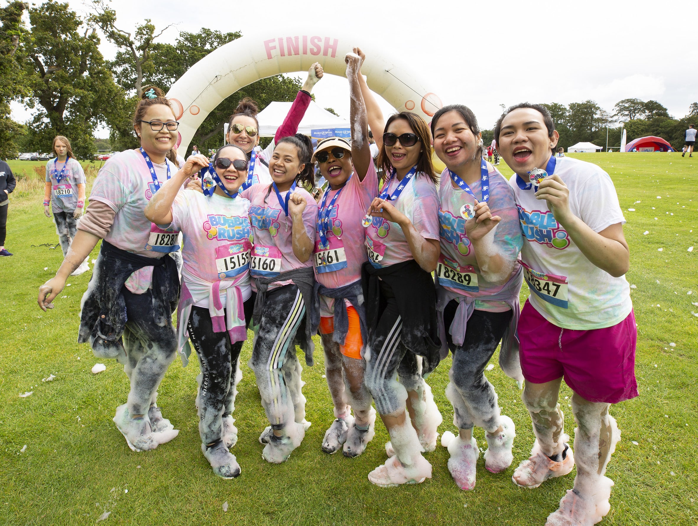 Bubble Rush Southampton Obstacle in Eastleigh — Let’s Do This