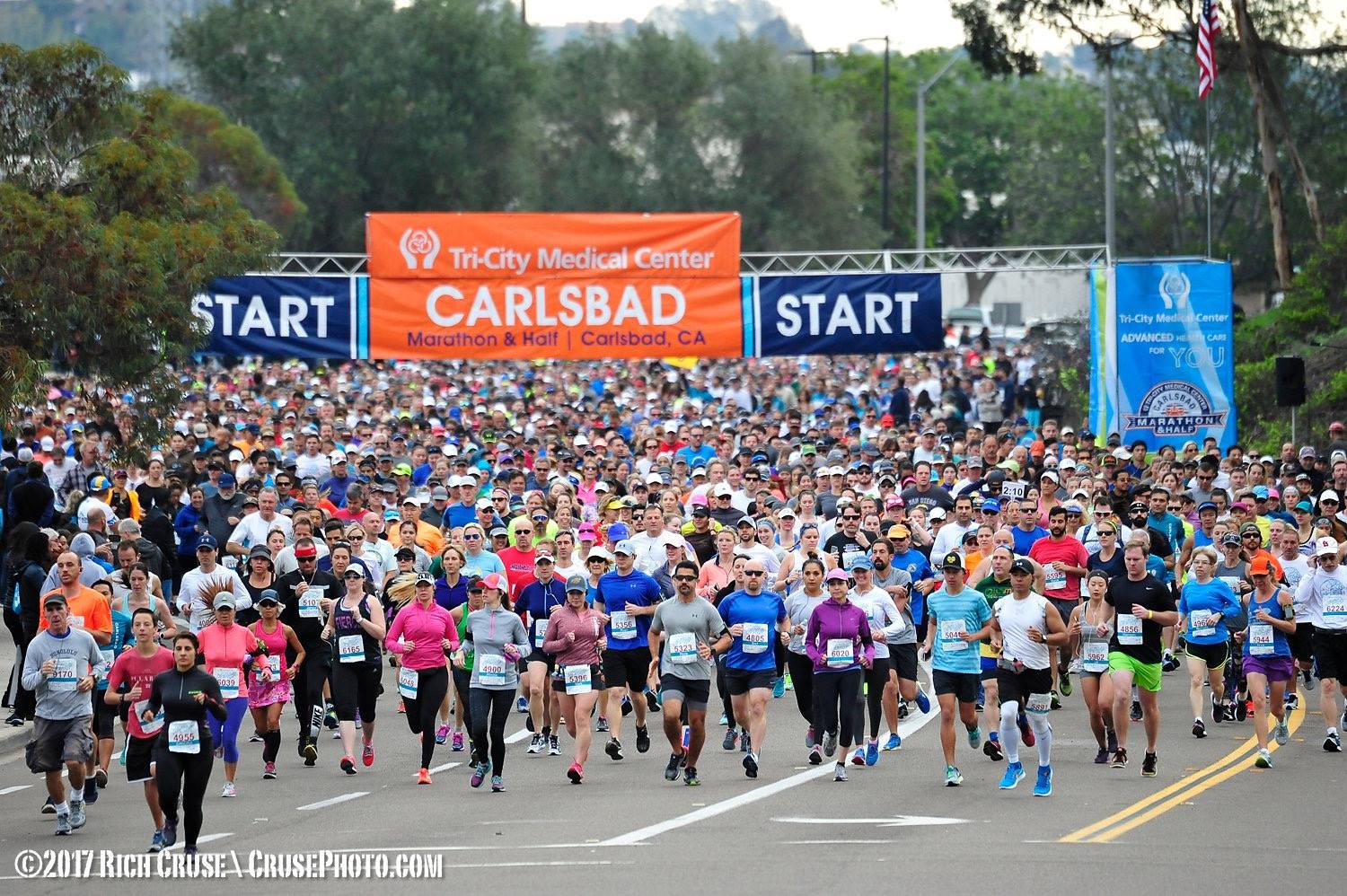 Carlsbad Marathon, Half Marathon, 5k and Double Down Challenge 2023