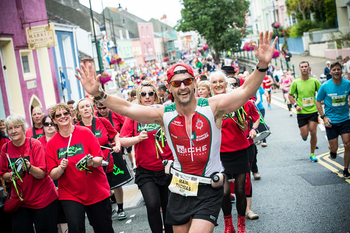 The Veloforte Wales Marathon 2023 Running in Tenby