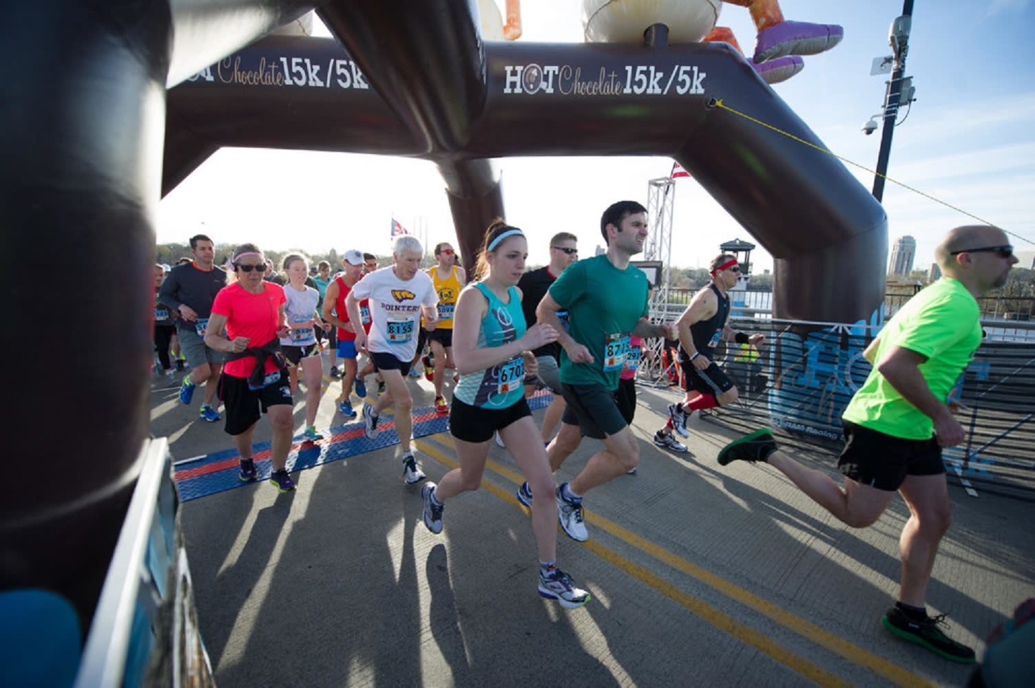 Hot Chocolate 15k/5k Charlotte 2019 Running in American Legion