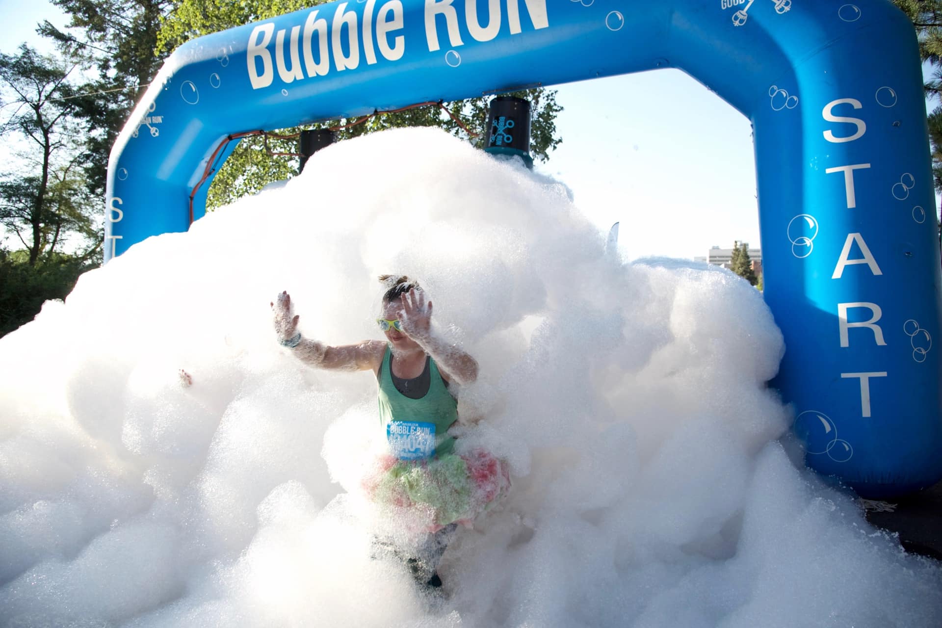 Bubble RUN Kansas City! Running in Bonner Springs — Let’s Do This