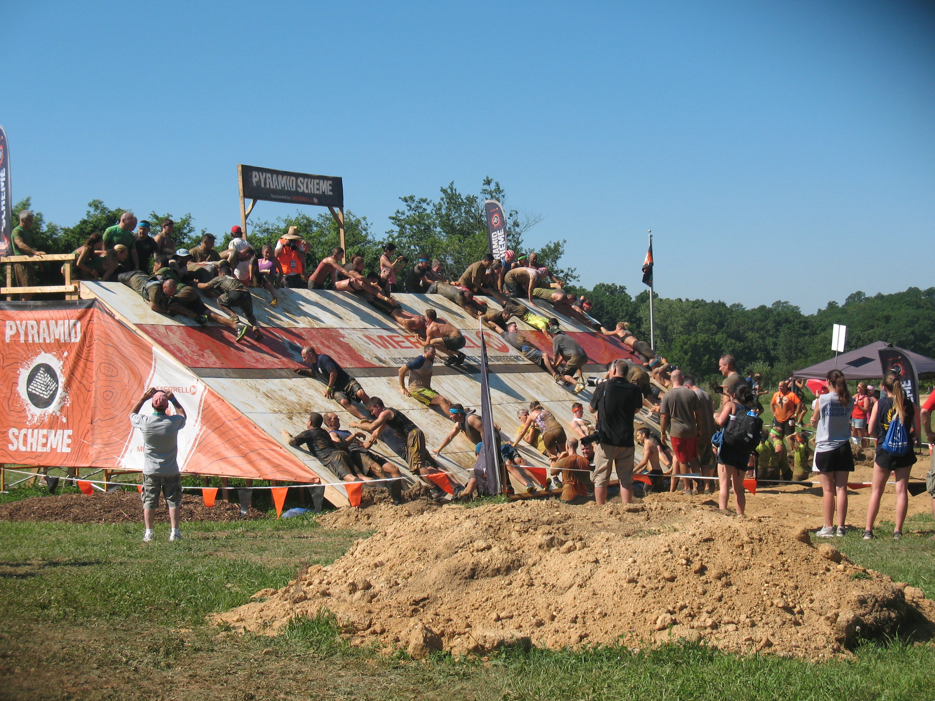 Tough Mudder Pittsburgh Obstacle in Slippery Rock