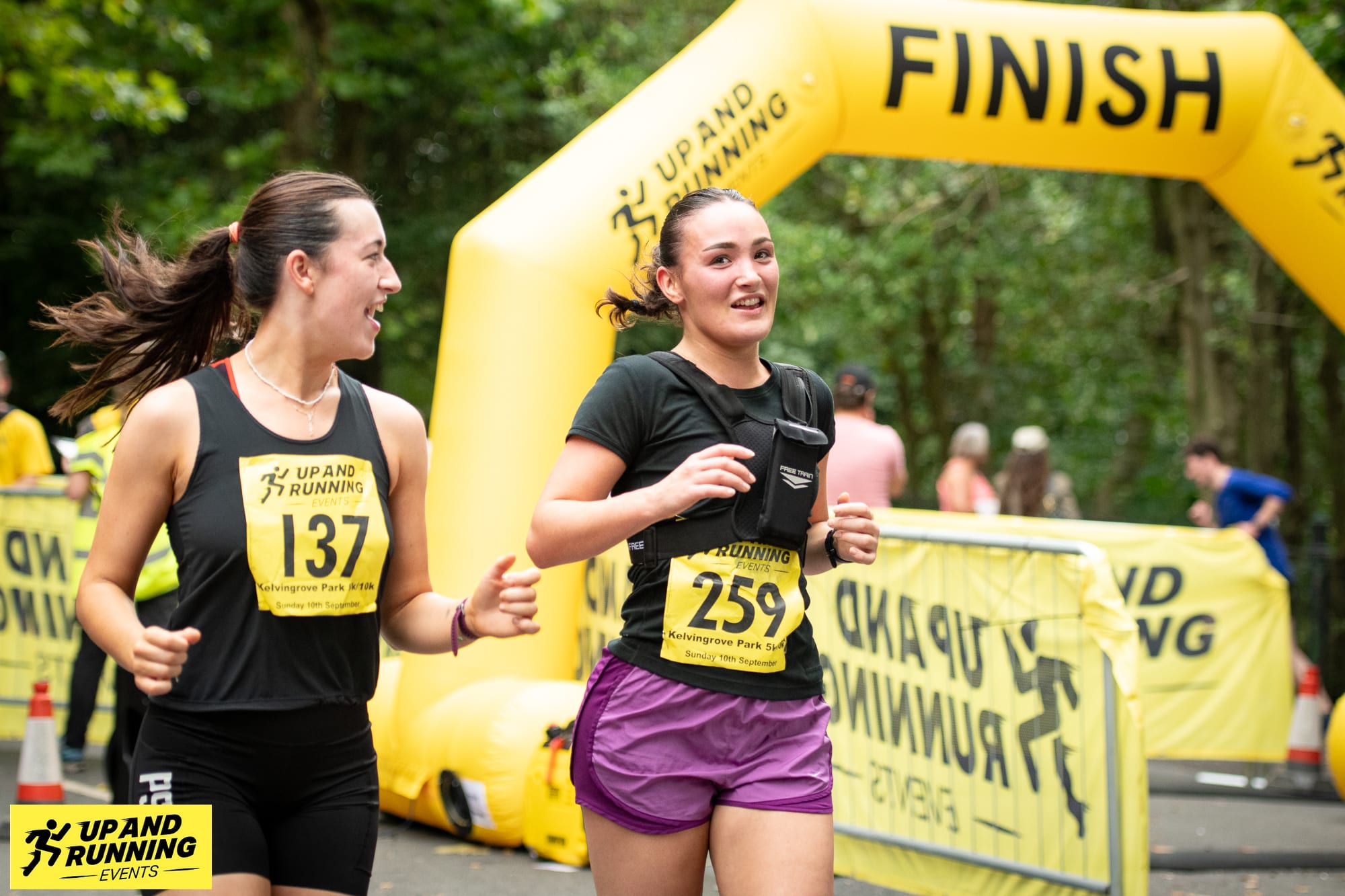 Up and Running Events Bellahouston Park 5k/10k/Half Marathon