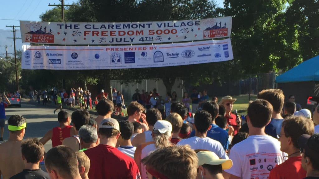 Claremont Village Freedom 5000 2020 5k in Claremont, CA — Let’s Do This