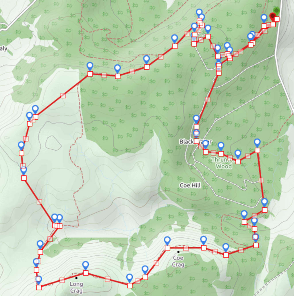 thrunton woods mtb