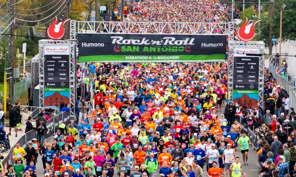 Humana Rock N Roll San Antonio 2019 Marathon in San Antonio, TX — Let