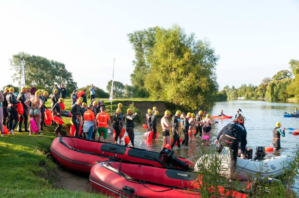 Long Reach Swim 2018 - Swimming in Crowmarsh Gifford, UK — Let’s Do This