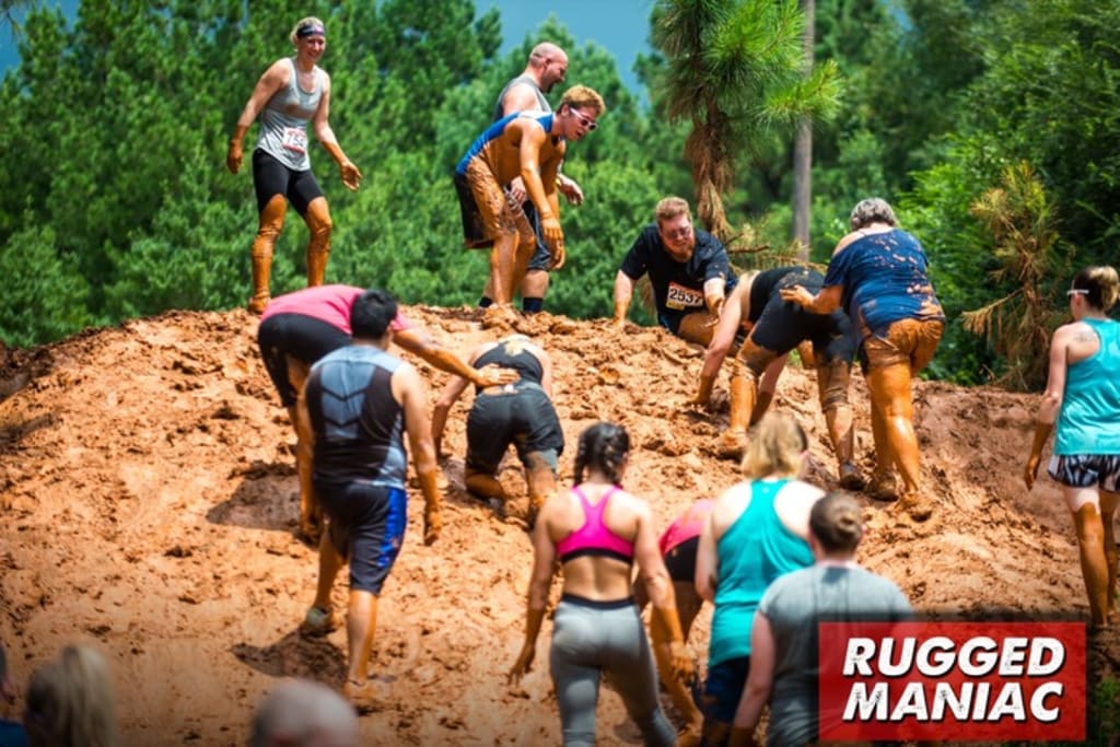 Rugged Maniac Atlanta 2019 Obstacle in Conyers, GA — Let’s