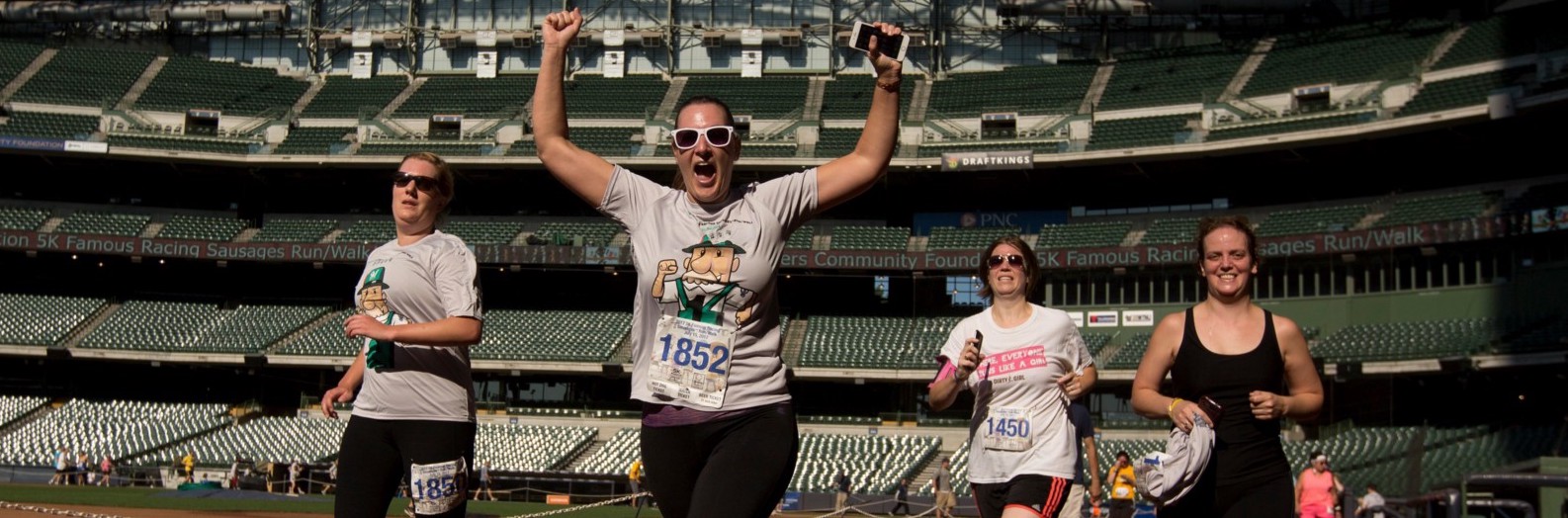 Photos: Brewers racing sausages 5k run/walk