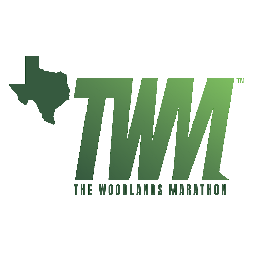 The Woodlands Marathon's logo