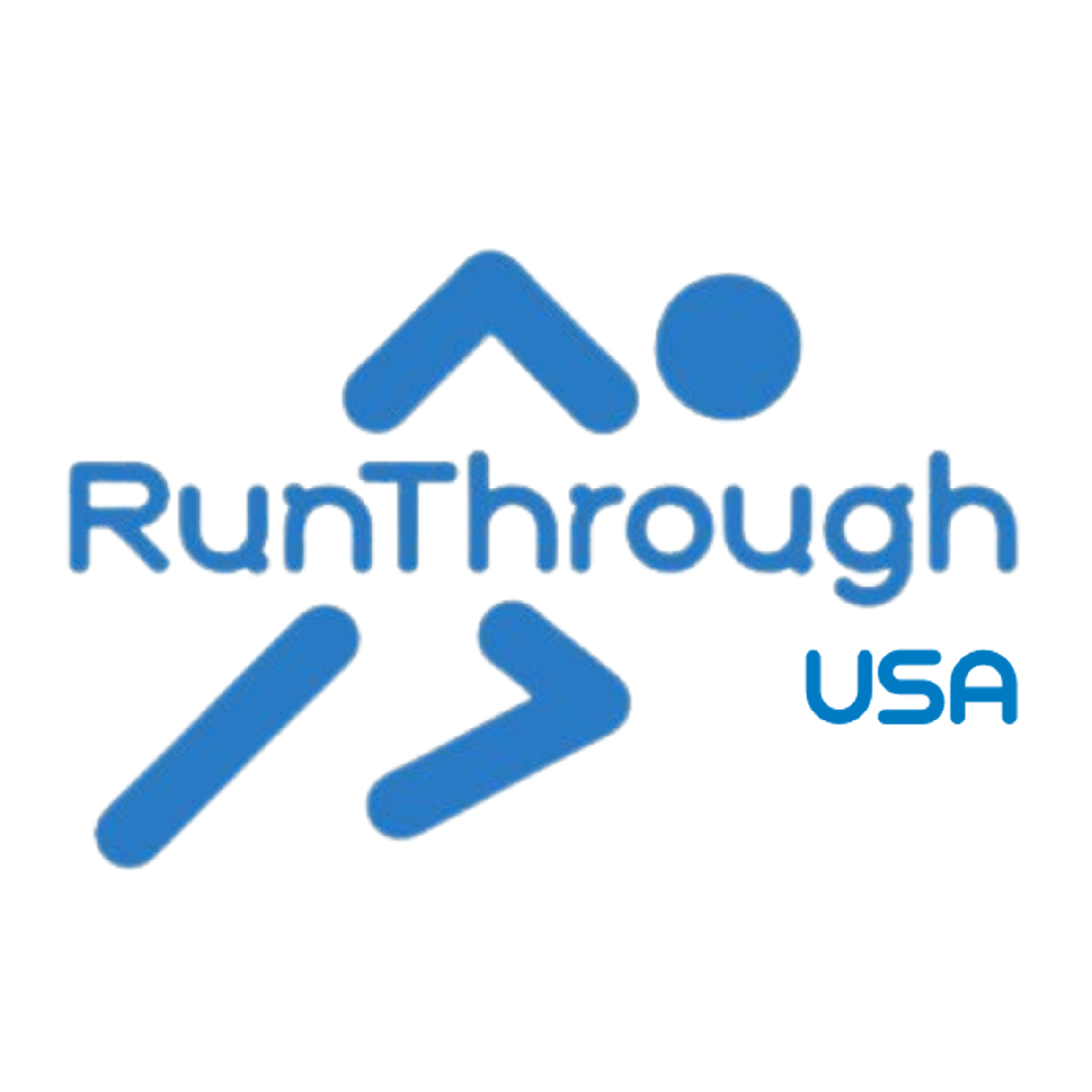 RunThrough USA's logo