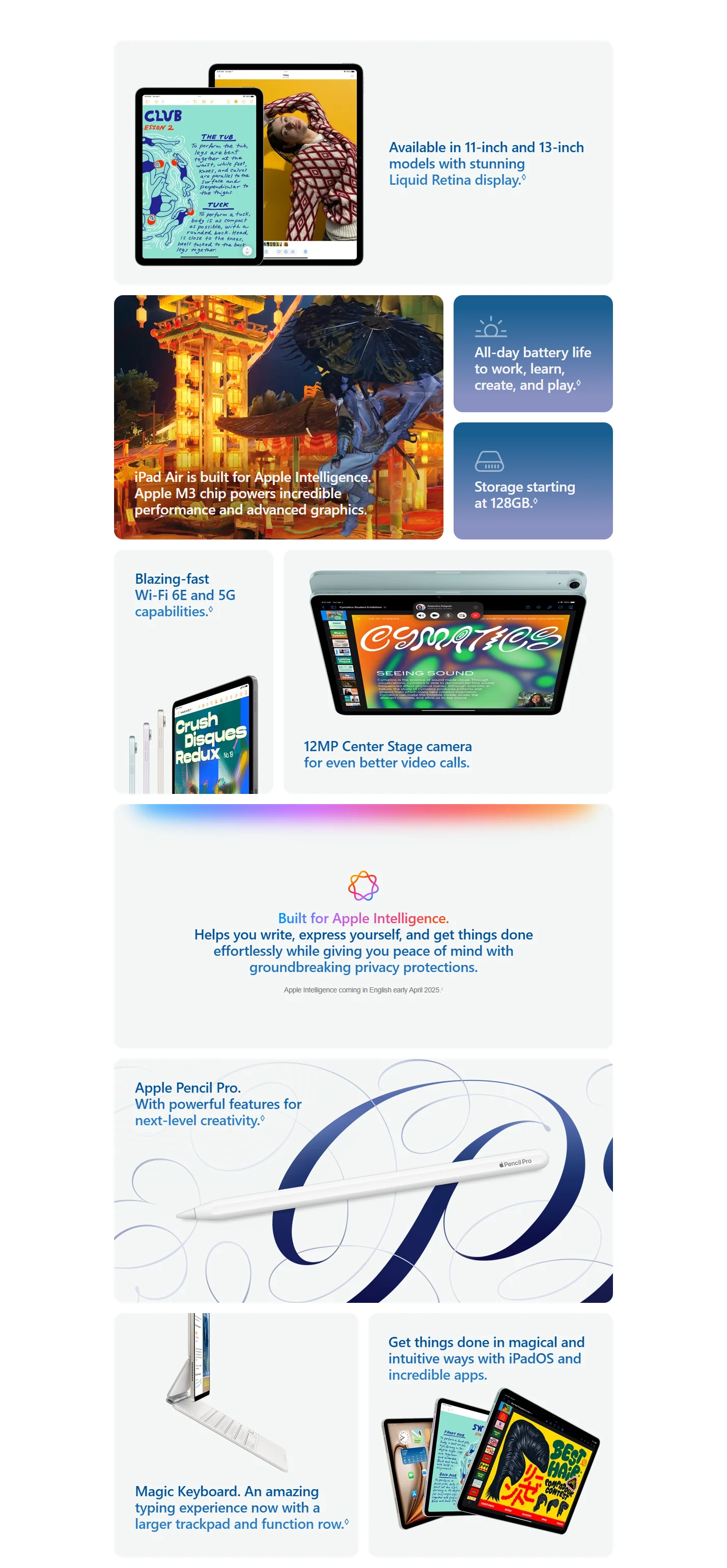 Promotional image related to extensive product features