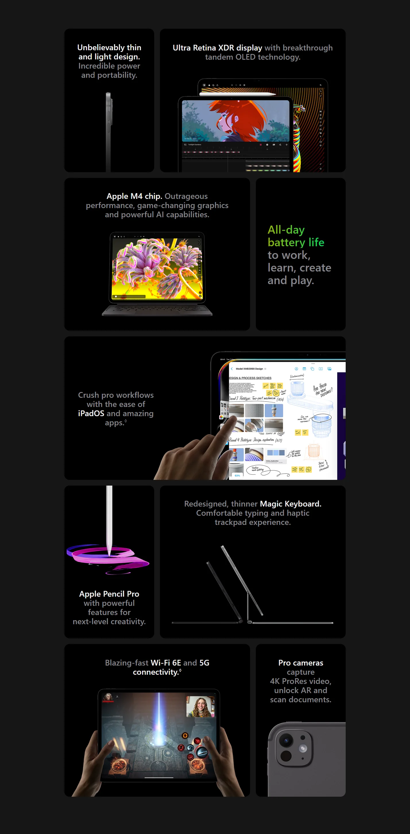 Promotional image related to extensive product features