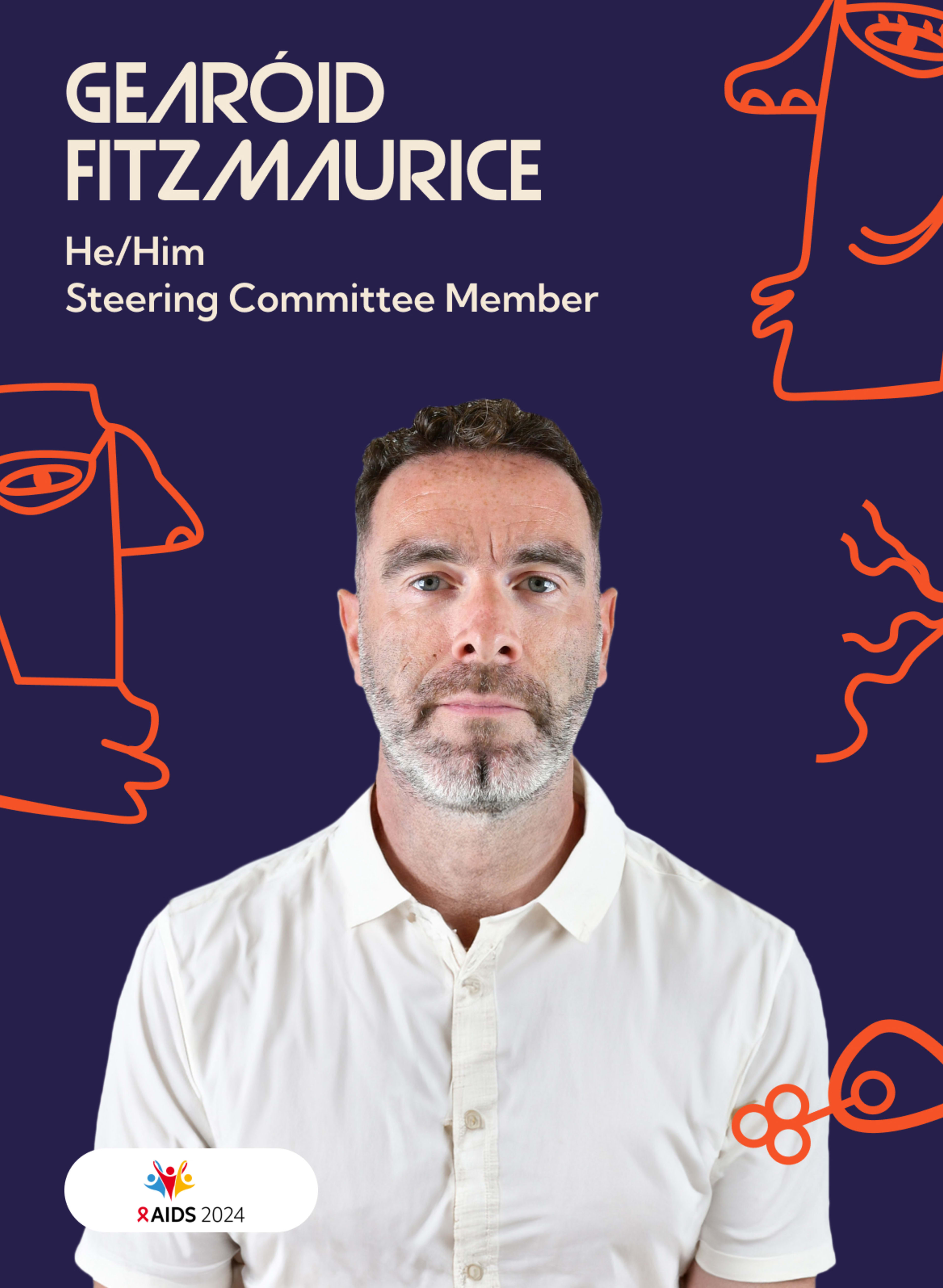  A picture of Gearoid Fitzmaurice, a Steering Committee Member for the Munich Youth Force.