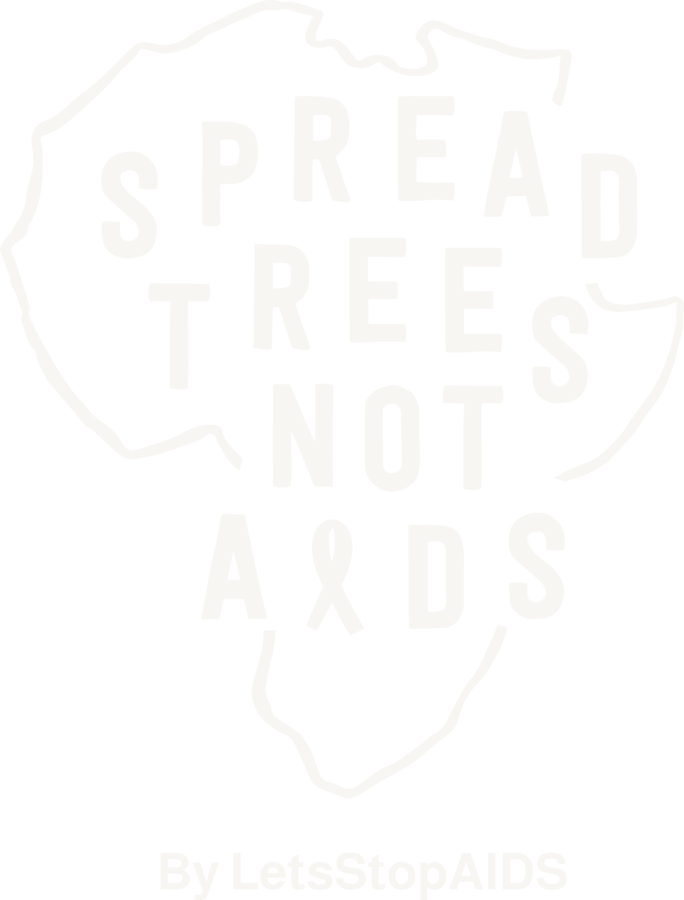 Spread Trees, Not AIDS logo