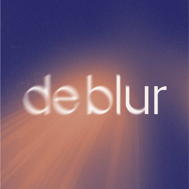 NoTimeToWait 2024 Theme - Deblu, Blue background with blur light coming thtrough