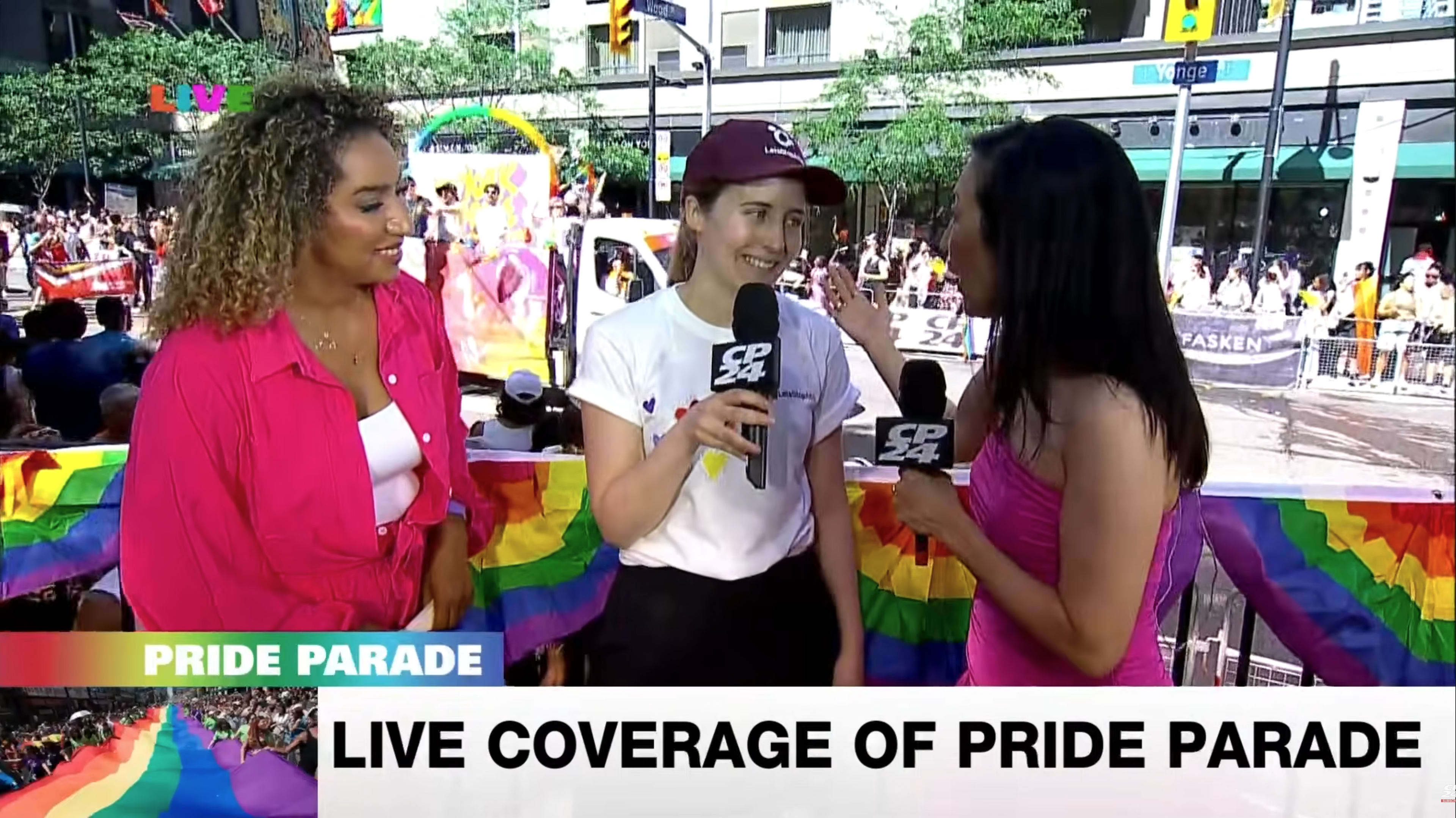 Alex MacLeod, LetsStopAIDS National Manager, on CP24 addressing the LetsStopAIDS message for Pride 2026
