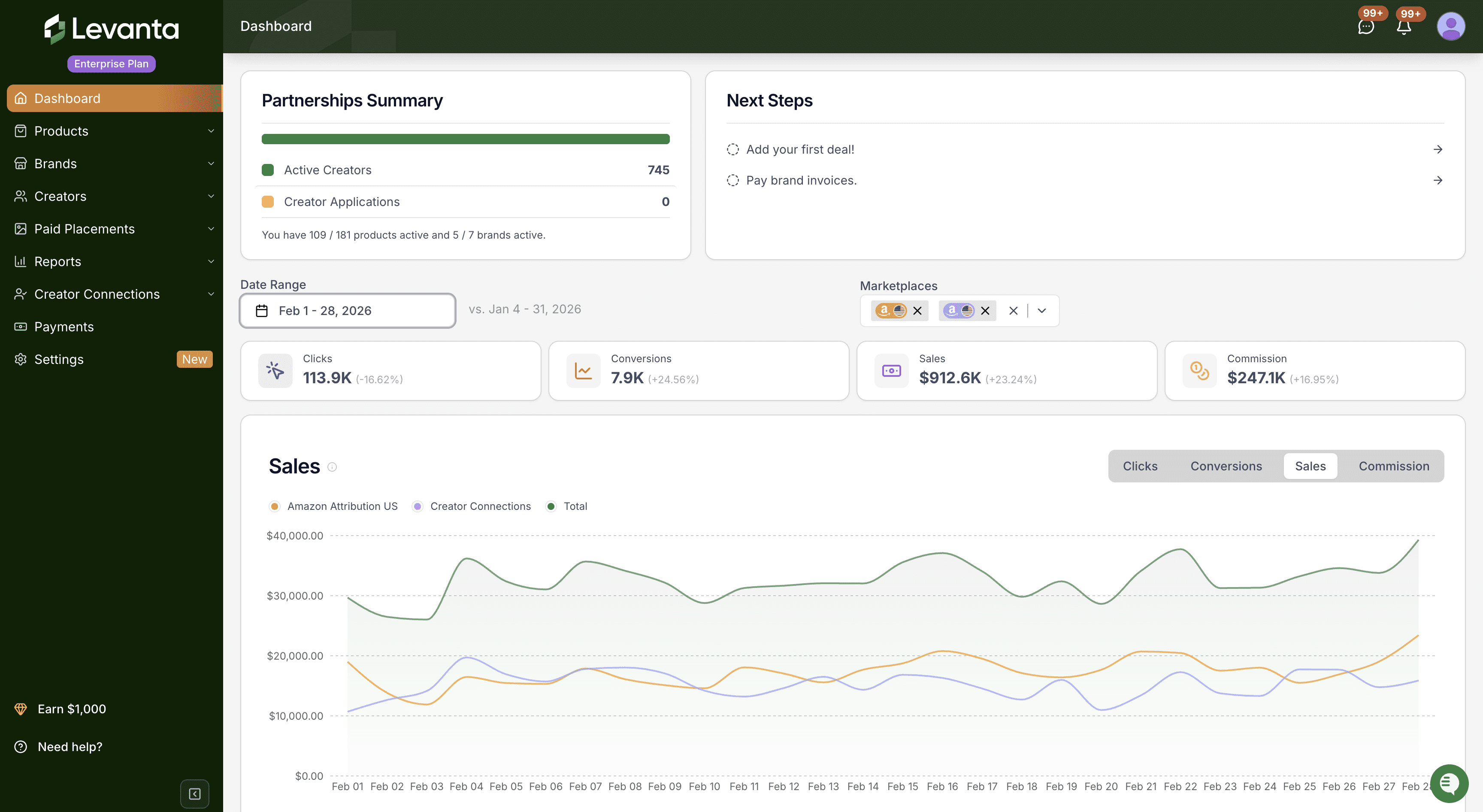 Levanta Screenshot