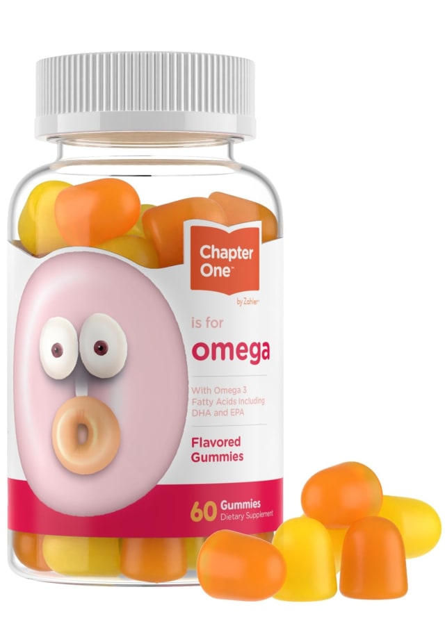 Zahler - Chapter One Omega 3 Gummies for Kids (60 Count) - No Fish Oil, Kosher, with Omega 3-6-9, EPA & DHA | Omega-3 Zahler - Chapter One Omega 3 Gummies for Kids (60 Count) - No Fish Oil, Kosher, with Omega 3-6-9, EPA & DHA - Omega-3