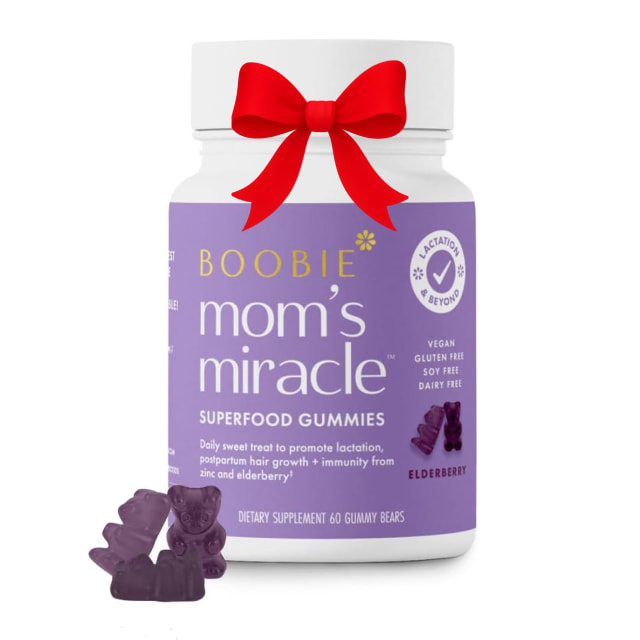 Boobie Bears Lactation Support Gummies | Helps As Milk Supply Booster & Supports Immune Health & Hair Growth | Breastfeeding Supplements with Zinc & Elderberry for Milk Supply Increase, 60 Count | Elderberry Boobie Bears Lactation Support Gummies | Helps As Milk Supply Booster & Supports Immune Health & Hair Growth | Breastfeeding Supplements with Zinc & Elderberry for Milk Supply Increase, 60 Count - Elderberry