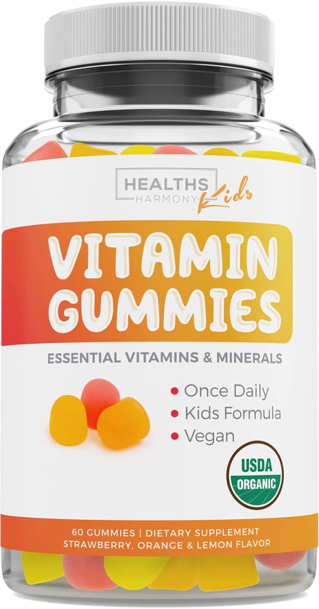 USDA Organic Kids Vitamin Gummies (Non-GMO) Yummy Natural Fruit Flavors - Complete Kids Multivitamin Gummies: Vitamin C, D, B, A, Zinc - Supplement for Energy, Mood, Immune Support - 60 Gummy Vitamins | Elderberry USDA Organic Kids Vitamin Gummies (Non-GMO) Yummy Natural Fruit Flavors - Complete Kids Multivitamin Gummies: Vitamin C, D, B, A, Zinc - Supplement for Energy, Mood, Immune Support - 60 Gummy Vitamins - Elderberry