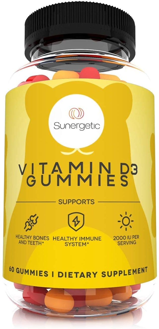 Premium Vitamin D3 Gummies – Powerful Vitamin D Gummies to Support Healthy Bones, Mood & Immune System – 2000 IU of Vitamin D3 per Serving – 60 D3 Gummies | Elderberry Premium Vitamin D3 Gummies – Powerful Vitamin D Gummies to Support Healthy Bones, Mood & Immune System – 2000 IU of Vitamin D3 per Serving – 60 D3 Gummies - Elderberry