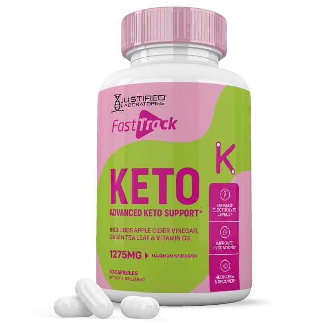Fast Track Keto ACV Pills 1275MG Keto Support Blend Capsule Alternative to Fasttrack Keto ACV Gummies Formulated with Apple Cider Vinegar Extra Virgin Olive Oil Powder Green Tea Leaf 60 Capsules