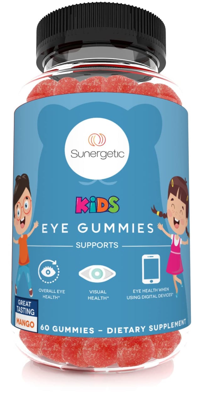 Premium Eye Support Gummies for Kids - Lutein with Zeaxanthin Supports Overall Eye Health, Vision & Macular Health–Clinically Studied Lutein & Zeaxanthin with Lutemax 2020-60 Gummies