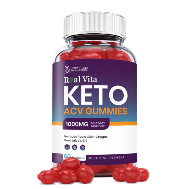Real Vita Keto ACV Gummies 1000MG with Pomegranate Juice Beet Root B12 60 Gummys | Vitamin B12 Real Vita Keto ACV Gummies 1000MG with Pomegranate Juice Beet Root B12 60 Gummys - Vitamin B12